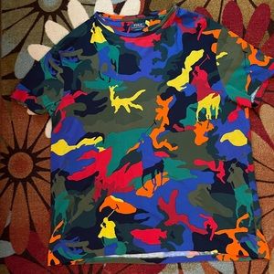 Polo Ralph Lauren Short Sleeve Pony Camo